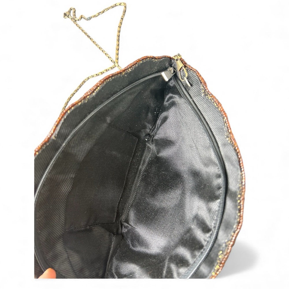 Vintage Beaded Shell Evening Bag - Picture 3 of 5
